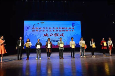 改革進行時 | 徐州市青年社會組織孵化基地正式成立，引領文化藝術交流新篇章